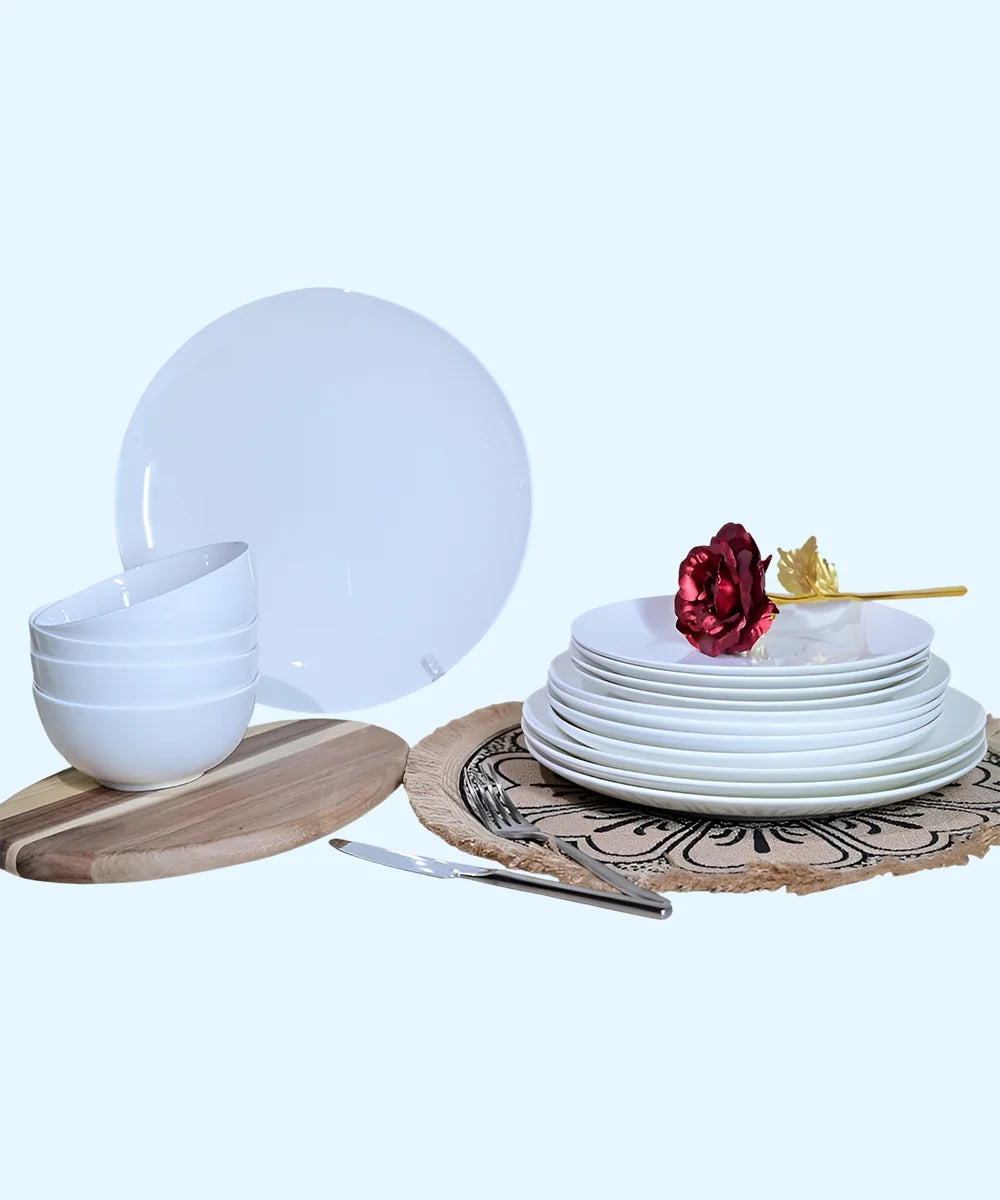 Jasmine Bone China Dinnerware Set, 16 Pieces