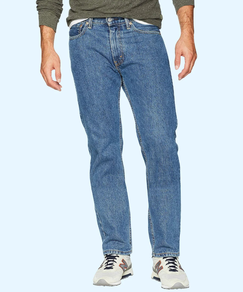 Levi's 505 Regular Stonewash Stretch Jeans