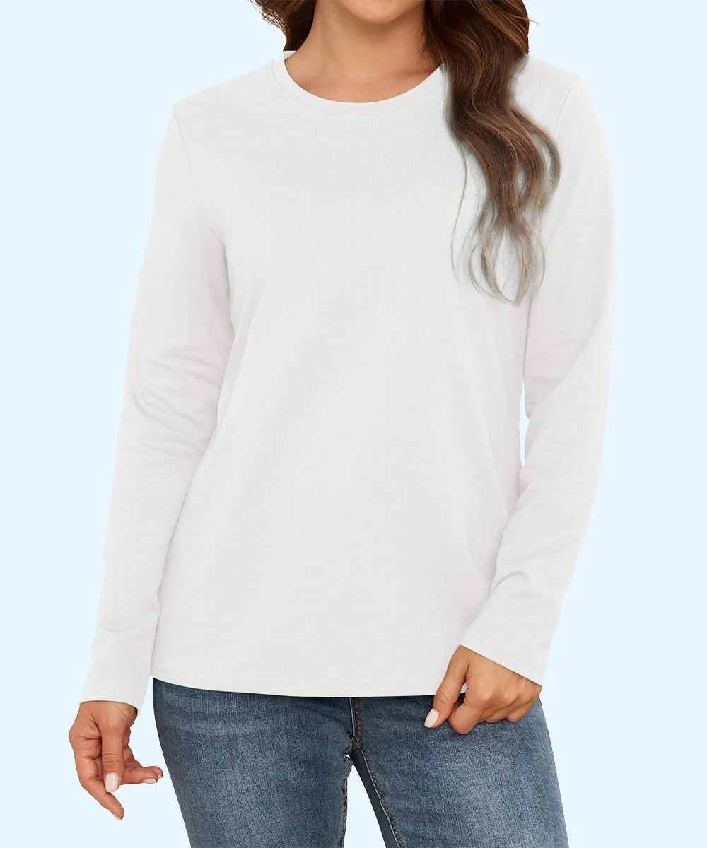 T Shirts for Womens Loose Fit Long Sleeve Casual Tops